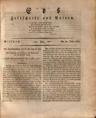 Eos Mittwoch 25. Juni 1823