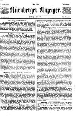 Nürnberger Anzeiger Freitag 2. Juni 1871