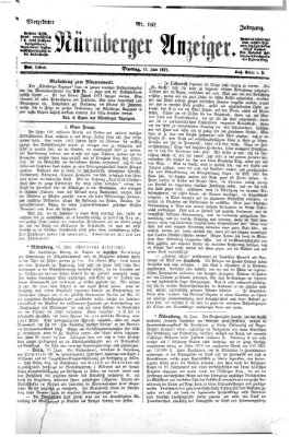 Nürnberger Anzeiger Dienstag 13. Juni 1871