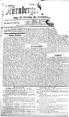 Nürnberger Anzeiger Freitag 17. November 1871