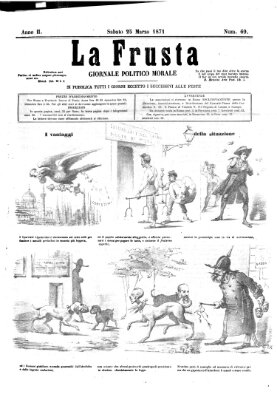 La frusta Samstag 25. März 1871