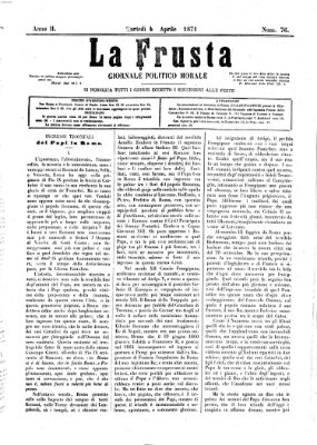 La frusta Dienstag 4. April 1871