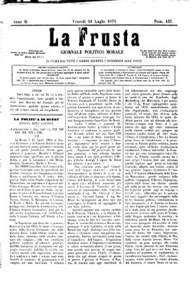 La frusta Freitag 28. Juli 1871