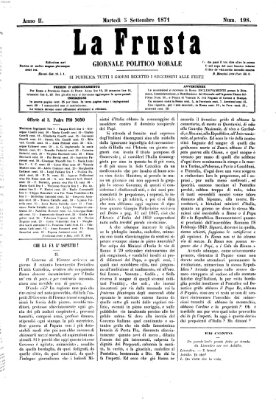 La frusta Dienstag 5. September 1871