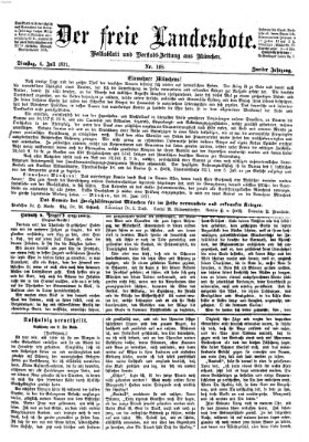 Der freie Landesbote Dienstag 4. Juli 1871