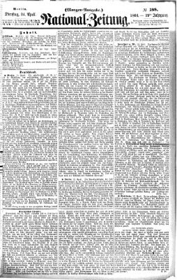 Nationalzeitung Dienstag 24. April 1866