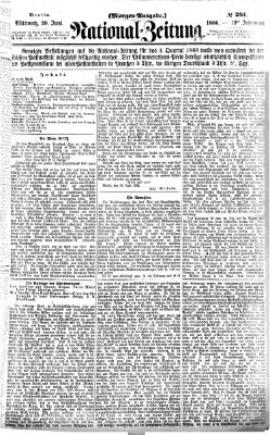 Nationalzeitung Mittwoch 20. Juni 1866