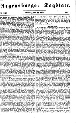 Regensburger Tagblatt Sonntag 21. Mai 1871