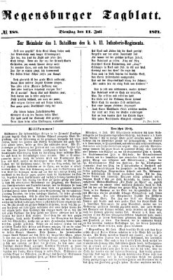 Regensburger Tagblatt Dienstag 11. Juli 1871