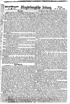 Magdeburgische Zeitung Montag 10. Mai 1858
