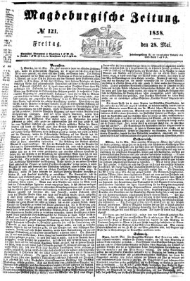 Magdeburgische Zeitung Freitag 28. Mai 1858