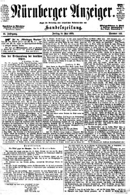 Nürnberger Anzeiger Freitag 24. Mai 1872