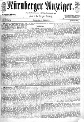 Nürnberger Anzeiger Donnerstag 8. Mai 1873