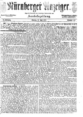 Nürnberger Anzeiger Dienstag 27. Mai 1873