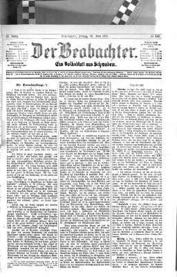 Der Beobachter Freitag 16. Juni 1871