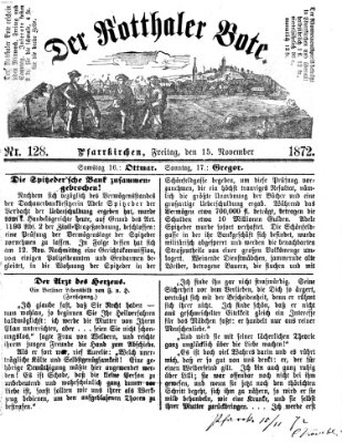 Rottaler Bote Freitag 15. November 1872