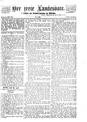 Der freie Landesbote Freitag 5. Juli 1872