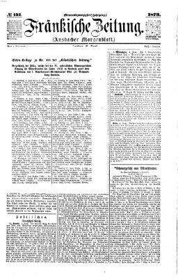 Fränkische Zeitung (Ansbacher Morgenblatt) Freitag 6. Juni 1873