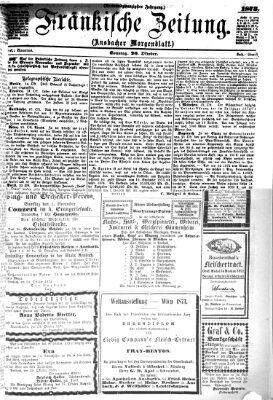 Fränkische Zeitung (Ansbacher Morgenblatt) Sonntag 26. Oktober 1873