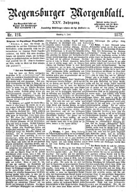 Regensburger Morgenblatt Sonntag 9. Juni 1872