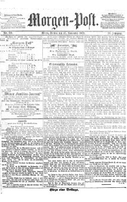 Morgenpost Freitag 21. November 1873