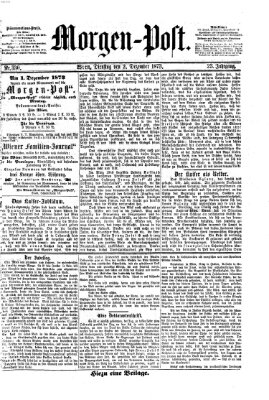 Morgenpost Dienstag 2. Dezember 1873