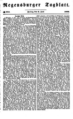 Regensburger Tagblatt Freitag 6. Juni 1873