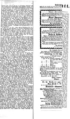 Regensburger Tagblatt Donnerstag 24. Juli 1873