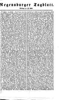 Regensburger Tagblatt Dienstag 25. November 1873