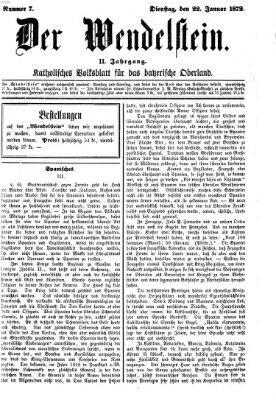Wendelstein Montag 22. Januar 1872