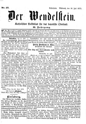 Wendelstein Mittwoch 16. Juli 1873