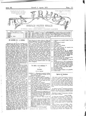 La frusta Donnerstag 1. August 1872
