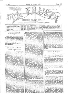 La frusta Samstag 31. August 1872