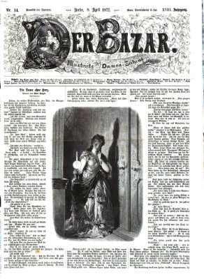 Der Bazar Montag 8. April 1872