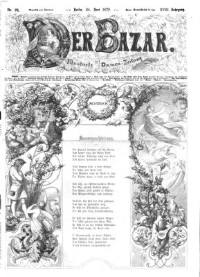 Der Bazar Montag 24. Juni 1872