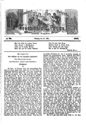Fränkische Zeitung (Ansbacher Morgenblatt) Sonntag 21. Mai 1871