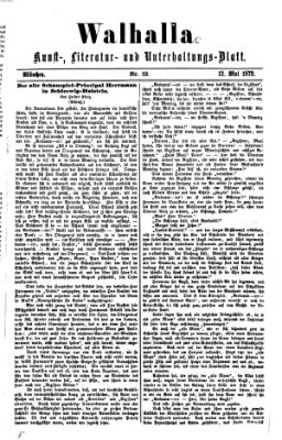 Walhalla (Der Bayerische Landbote) Sonntag 12. Mai 1872