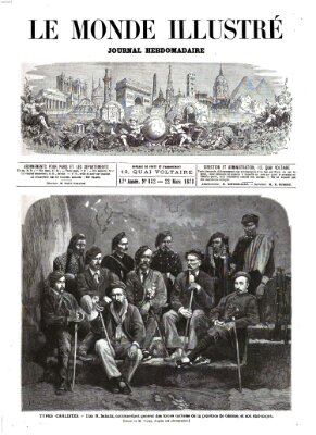 Le monde illustré Samstag 22. März 1873