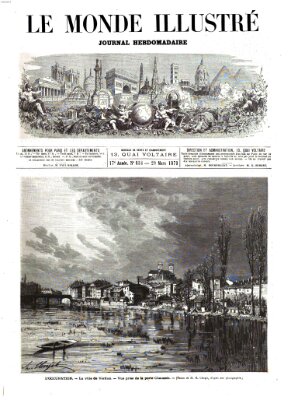 Le monde illustré Samstag 29. März 1873