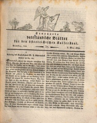 Erneuerte vaterländische Blätter für den österreichischen Kaiserstaat Samstag 8. Mai 1819