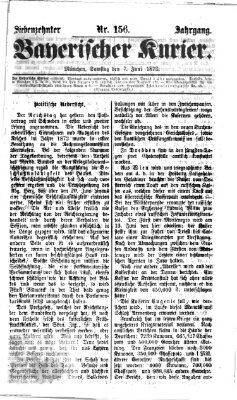 Bayerischer Kurier Samstag 7. Juni 1873