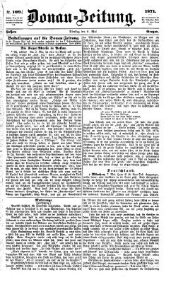 Donau-Zeitung Dienstag 9. Mai 1871