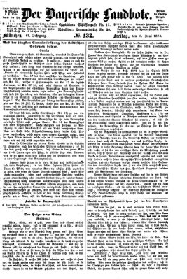 Der Bayerische Landbote Freitag 6. Juni 1873