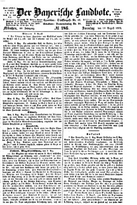 Der Bayerische Landbote Sonntag 10. August 1873