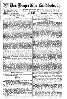 Der Bayerische Landbote Mittwoch 12. November 1873