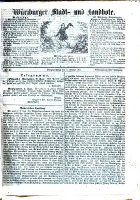 Würzburger Stadt- und Landbote Donnerstag 5. Januar 1871