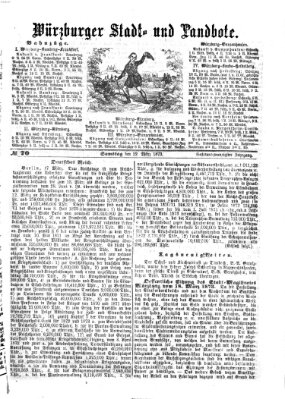 Würzburger Stadt- und Landbote Samstag 22. März 1873