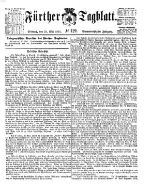 Fürther Tagblatt Mittwoch 31. Mai 1871