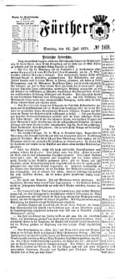 Fürther Tagblatt Sonntag 16. Juli 1871