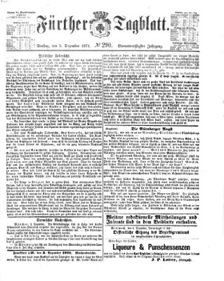 Fürther Tagblatt Dienstag 5. Dezember 1871
